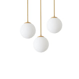 Glass Bolle Sola pendant light