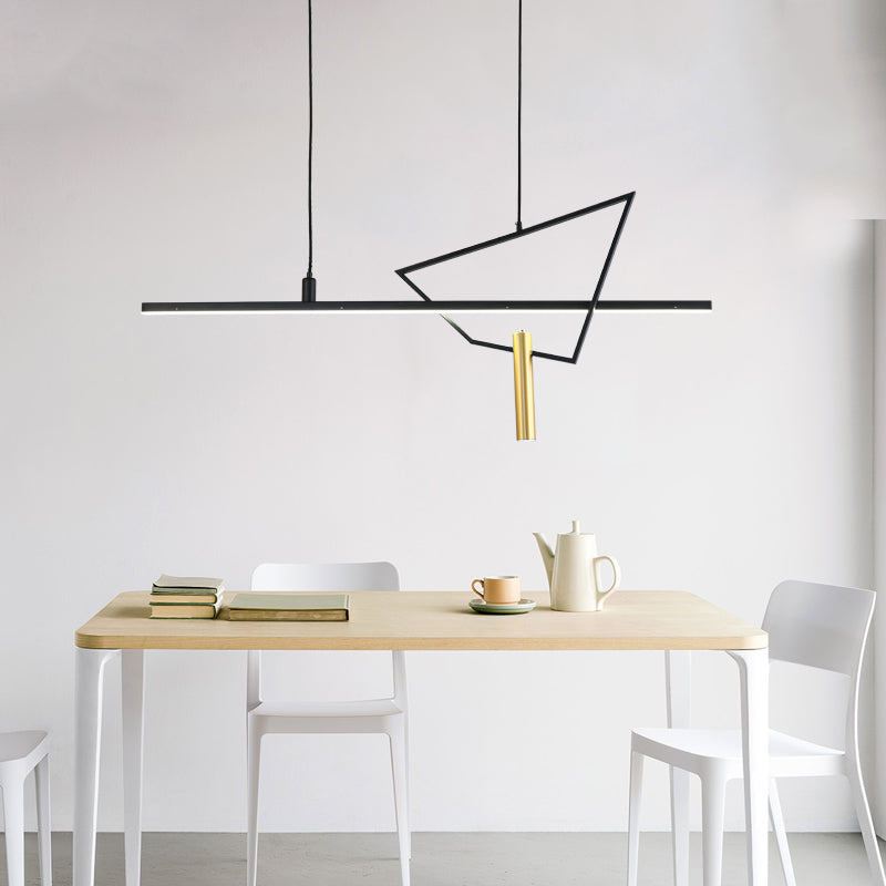 Cylinder Dropdown LED Linear Pendant