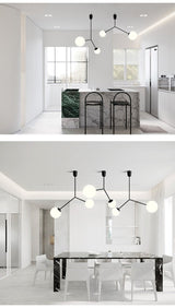 Yuli Minimalist 2 Head Branch Pendant Light