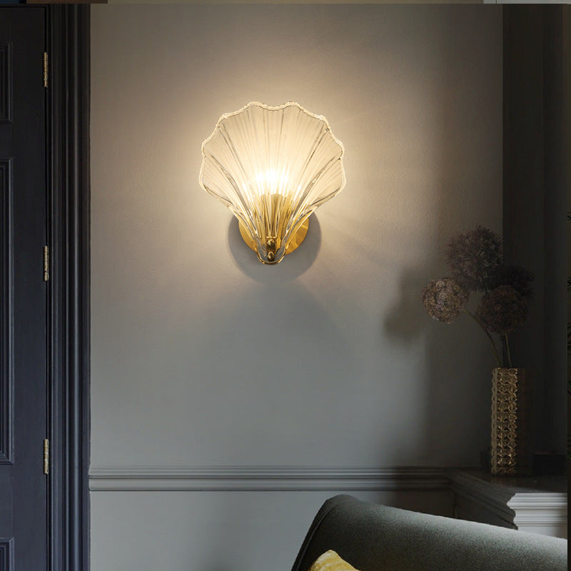 Beautiful Shell Wall Lamp