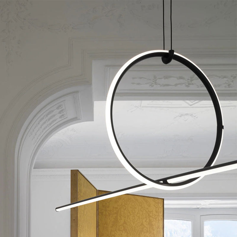 Circle Linear LED Pendant