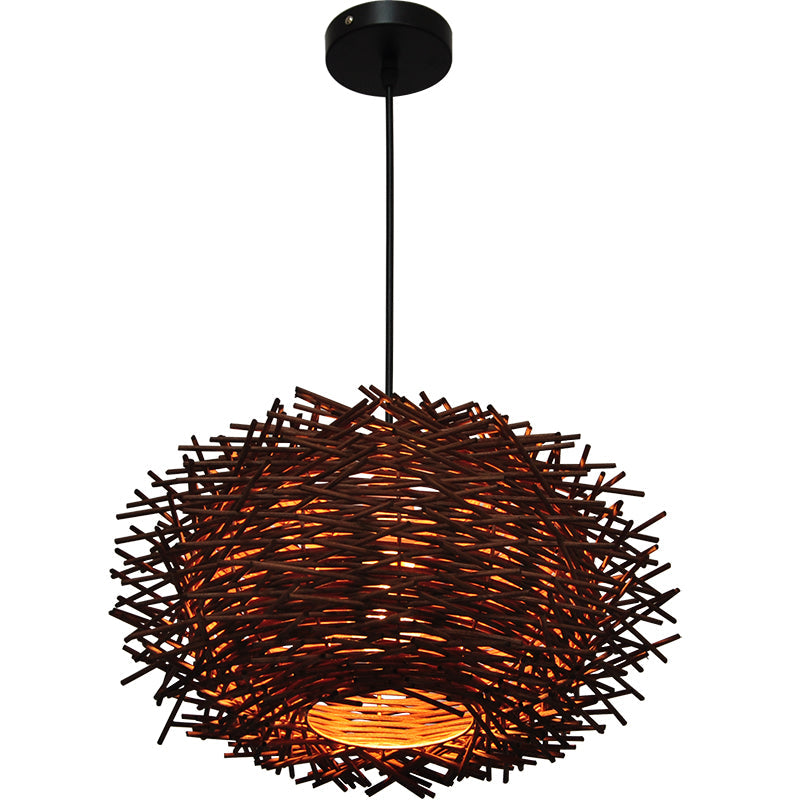 Bamboo Nest 1-Light Chandelier