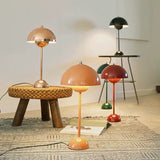 Flowerpot Metal Table Lamp