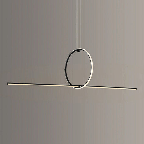 Circle Linear LED Pendant