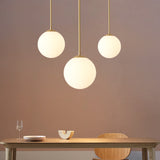 Glass Bolle Sola pendant light