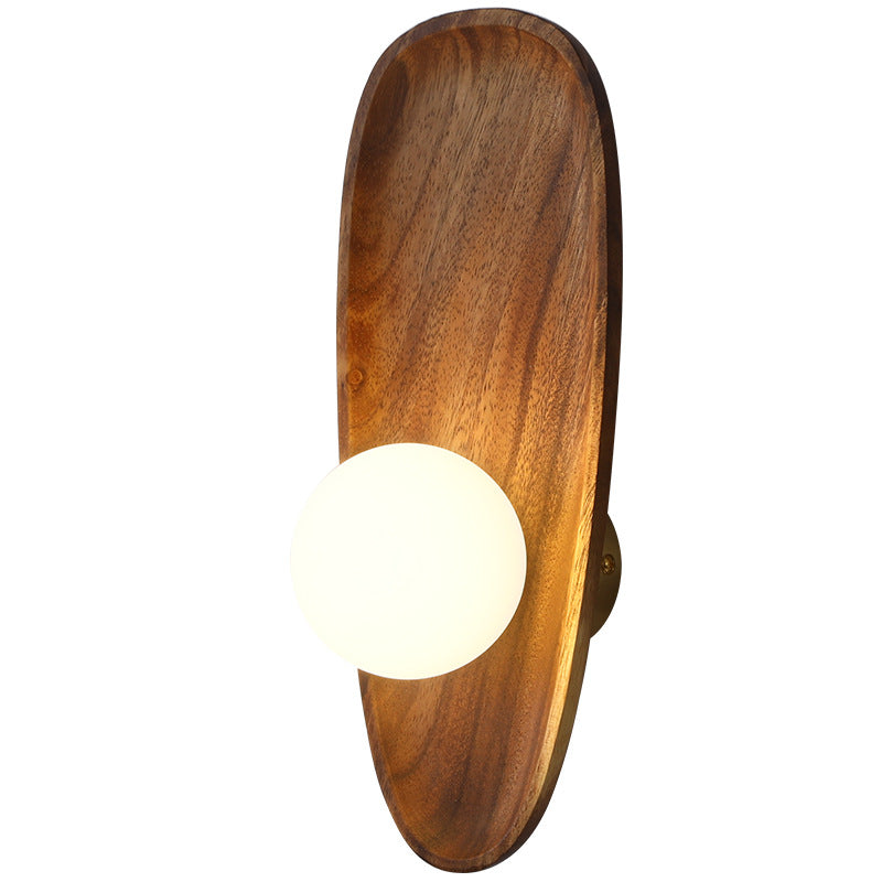 Black Walnut Wall Lamp