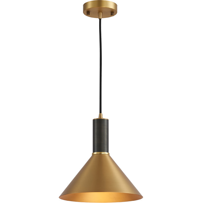 Brass Cone Nordic Pendant