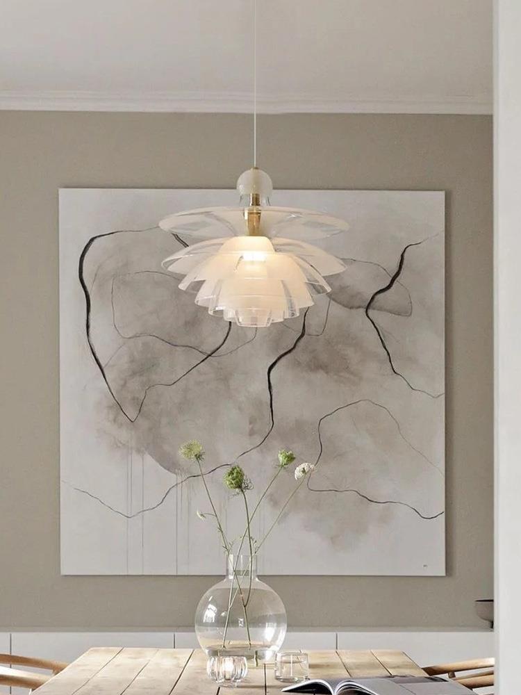 Crystal Echinacea Pendant Lamp