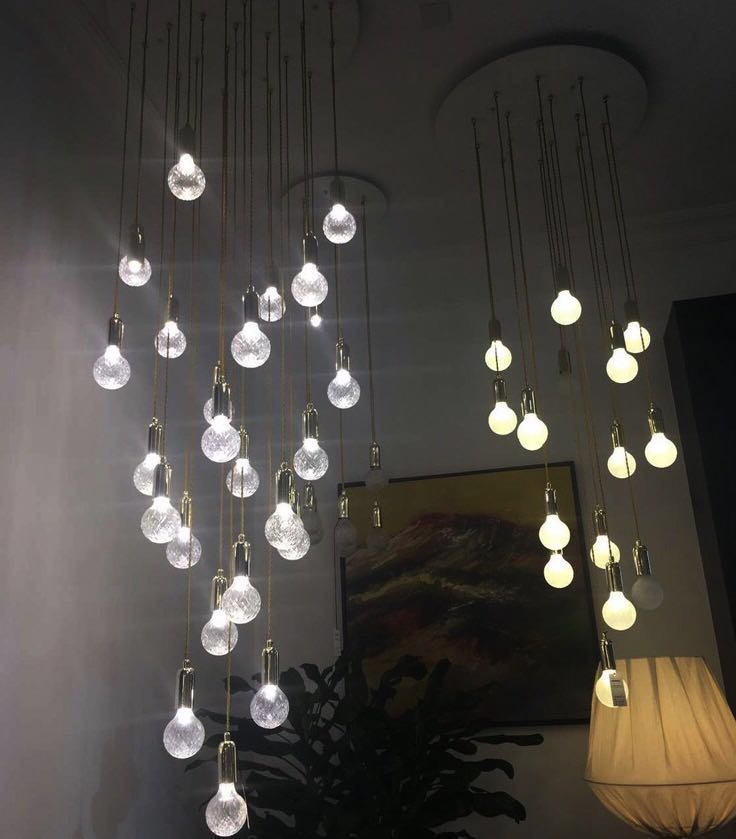 Crystal LED Pendant Lamp & Table Lamp