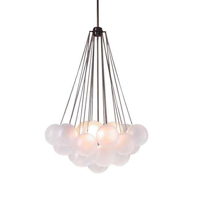 Cloud Glass Chandelier for kitchen table