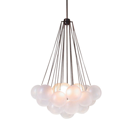 Cloud Glass Chandelier for kitchen table