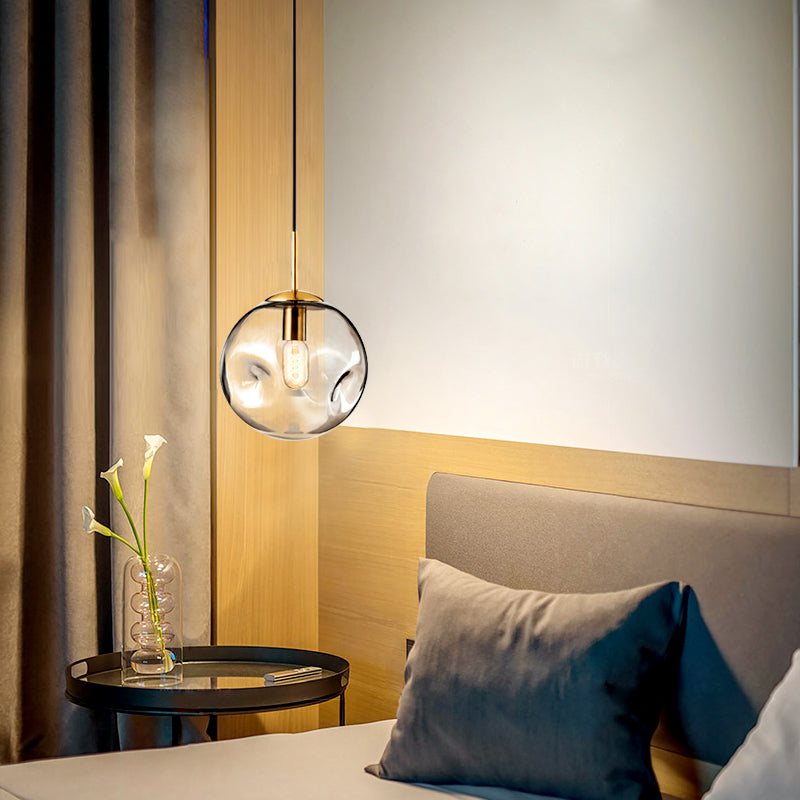 Convex Glass Bolle Pendant light