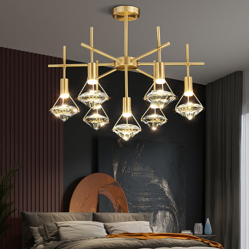 Diamond Carat Chandelier Lamp