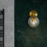 Pomelo Art Deco Glass Ball Wall Light