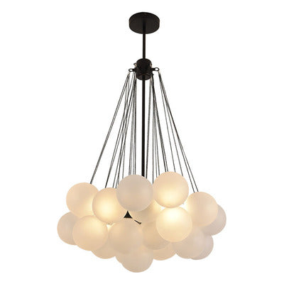 Cloud Glass Chandelier for kitchen table