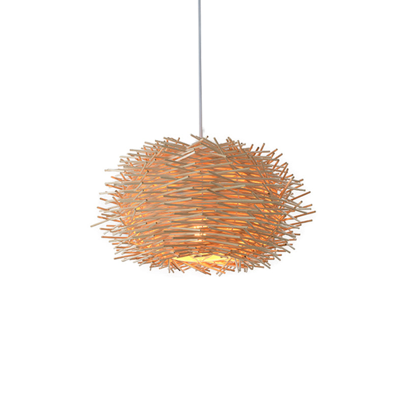 Bamboo Nest 1-Light Chandelier