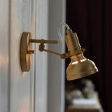 Mill House Brass Wall Light