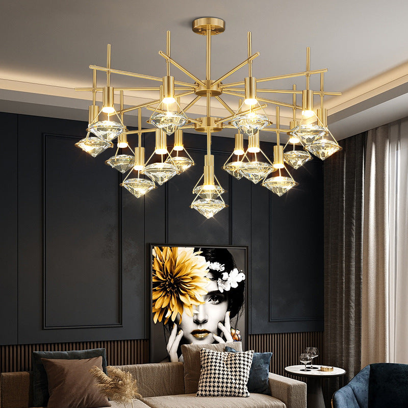 Diamond Carat Chandelier Lamp