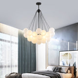 Cloud Glass Chandelier for kitchen table