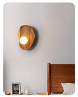 Black Walnut Wall Lamp