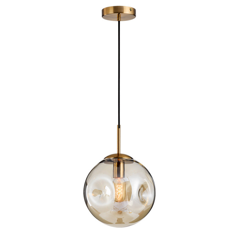 Convex Glass Bolle Pendant light