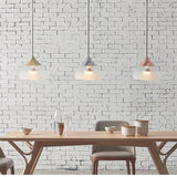 Frosted Glass Pendant Light