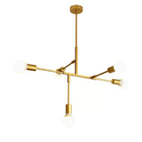 Cliff Brass chandelier 5Lights