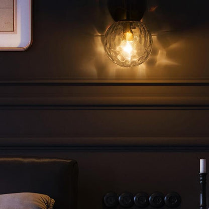 Pomelo Art Deco Glass Ball Wall Light
