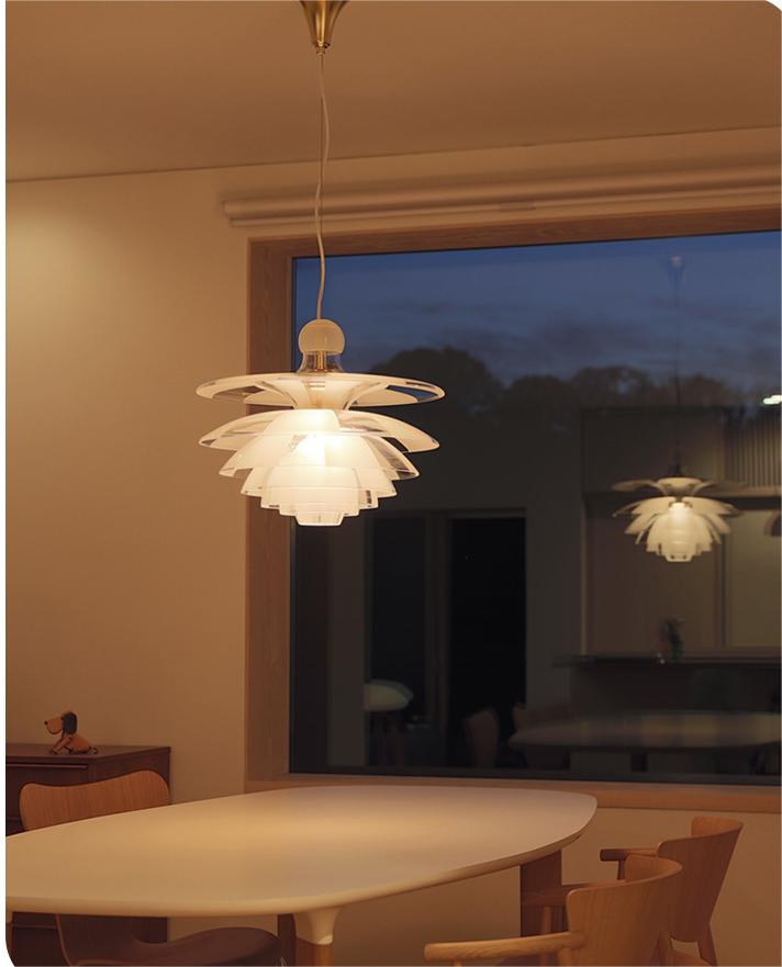 Crystal Echinacea Pendant Lamp