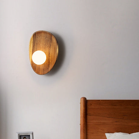 Black Walnut Wall Lamp