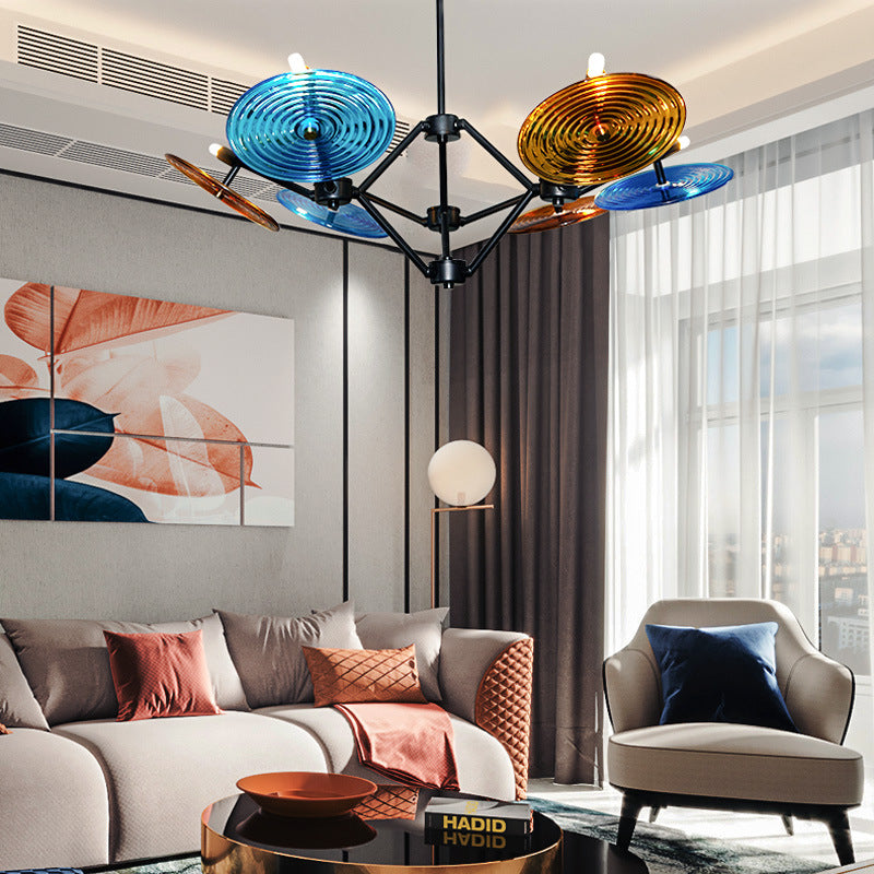 Colorful Rotary Pendant Lamp