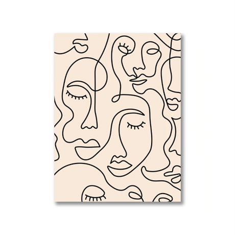 Forever and Endless Linear Art Prints