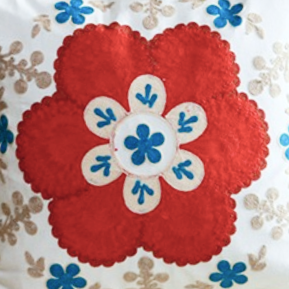 Belladonna Boho Flower Pillow Covers