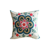 Belladonna Boho Flower Pillow Covers