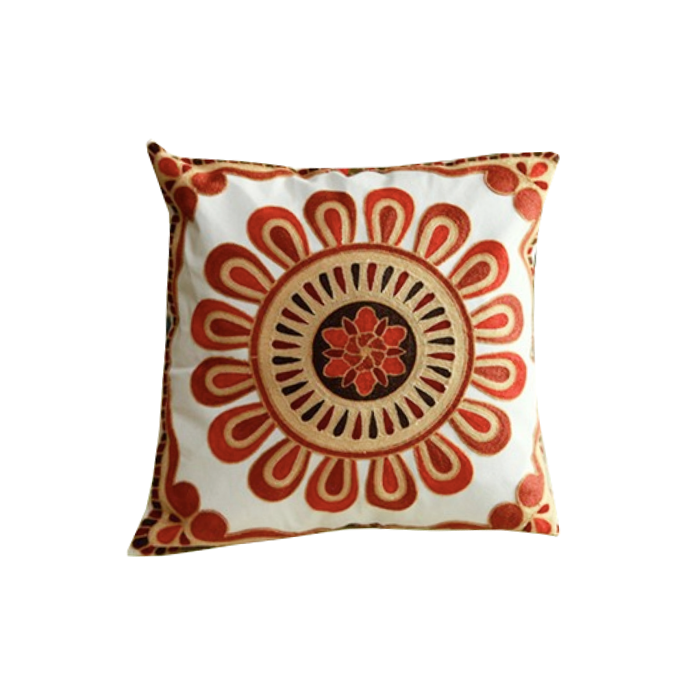 Belladonna Boho Flower Pillow Covers