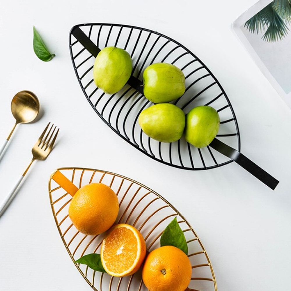 Indigo Leaf Fruit Basket