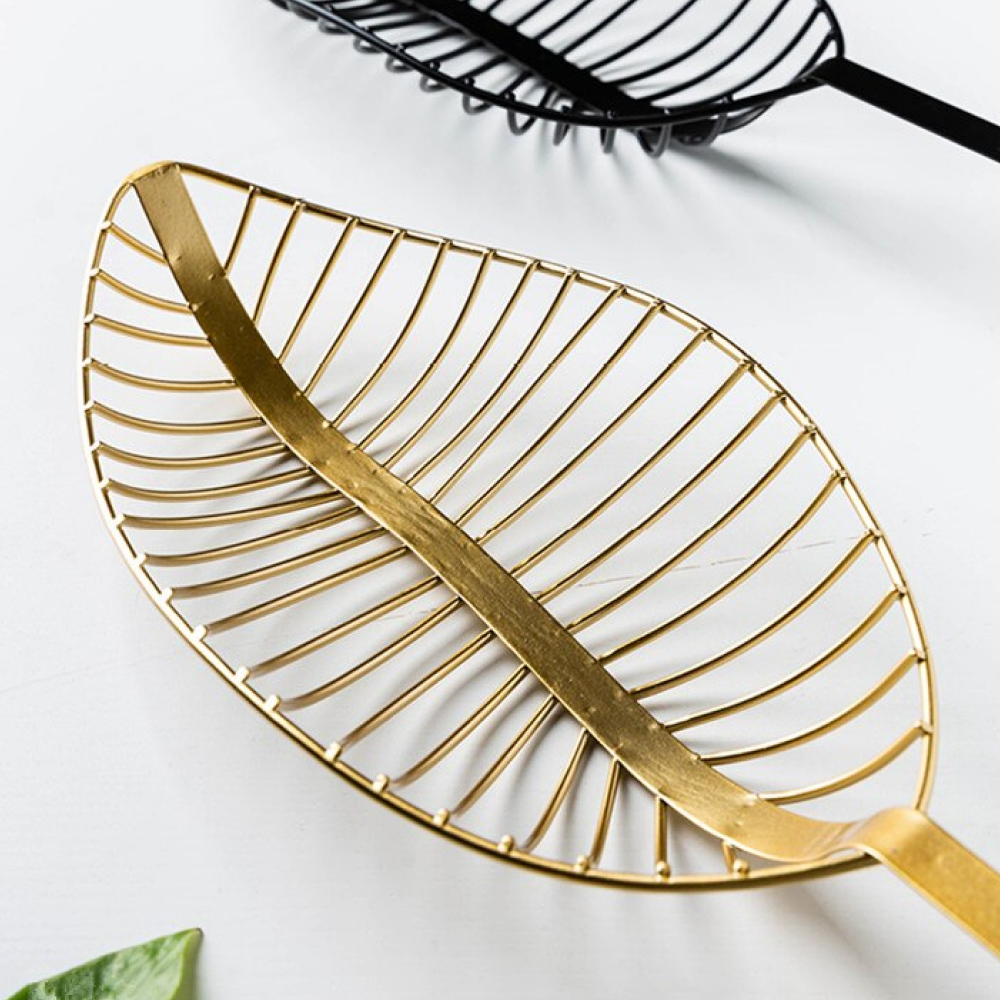 Indigo Leaf Fruit Basket