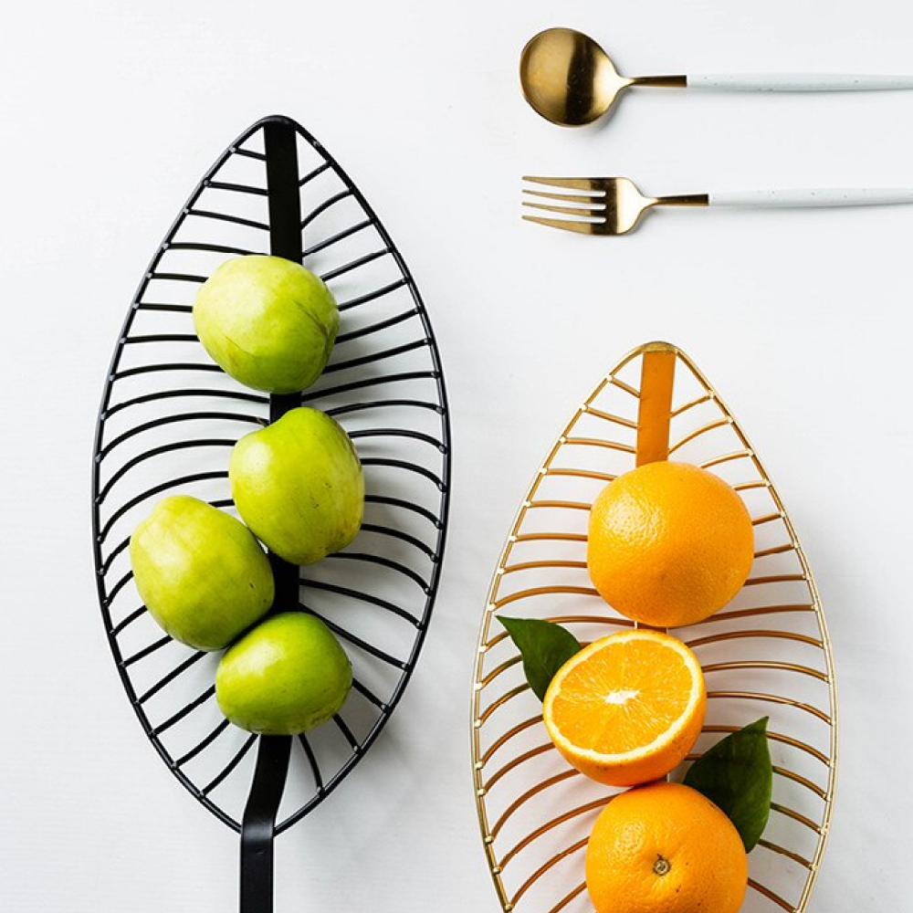 Indigo Leaf Fruit Basket
