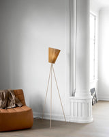 Modern Oslo Wood Floor Lamp