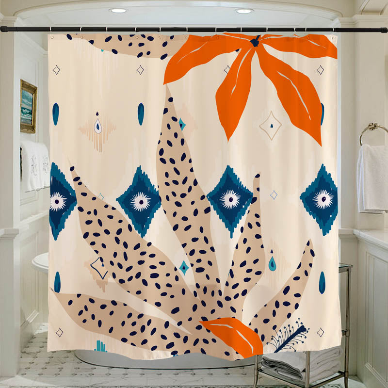 Autumn Maple Leaves Shower Curtain