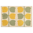 Painted Garden Bath Mat