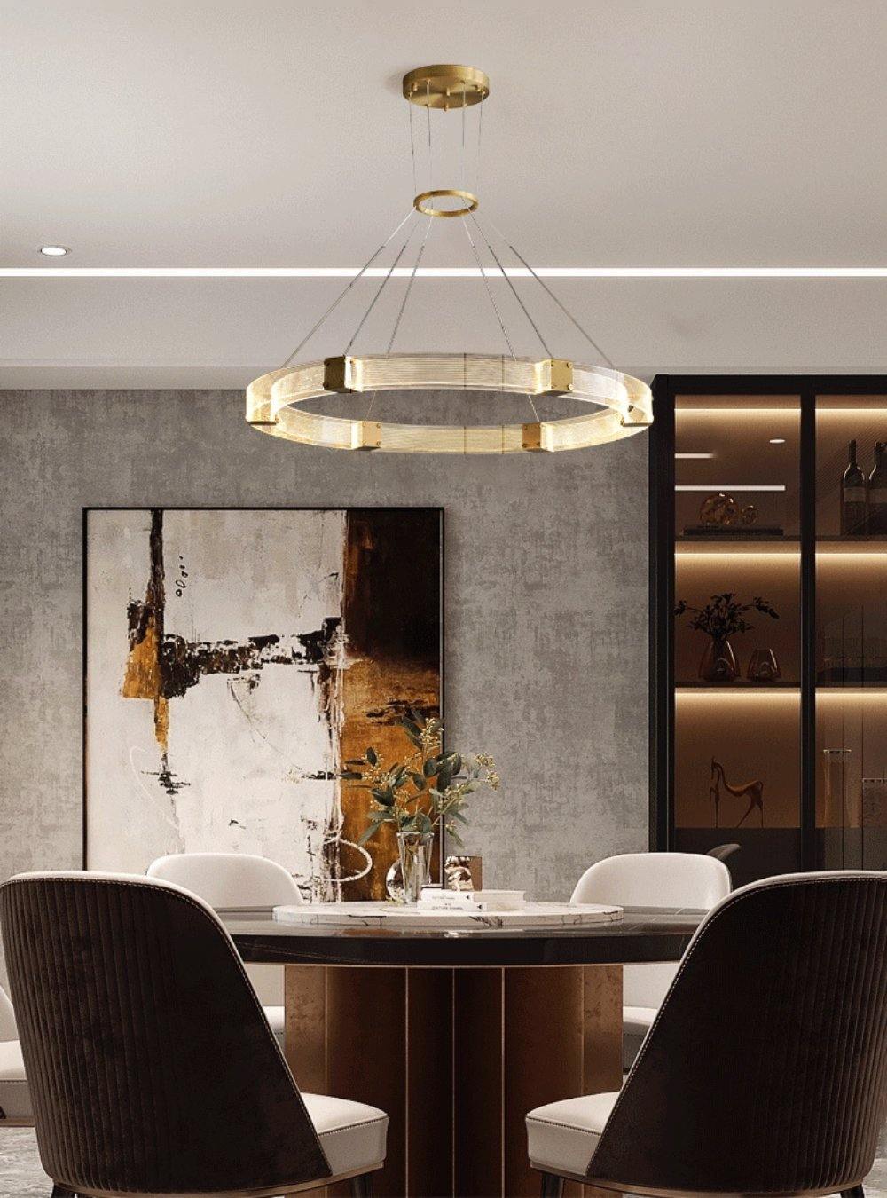 Parallel LED Chandelier