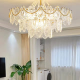 Pearls Glass Chandelier