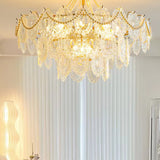 Pearls Glass Chandelier