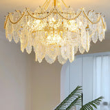 Pearls Glass Chandelier