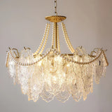 Pearls Glass Chandelier