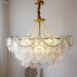 Pearls Glass Chandelier