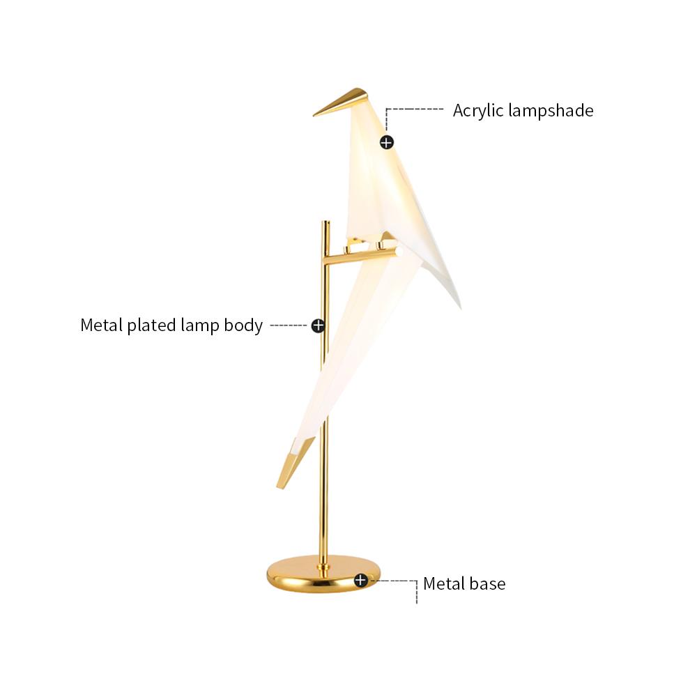 Perching Bird Table lamp