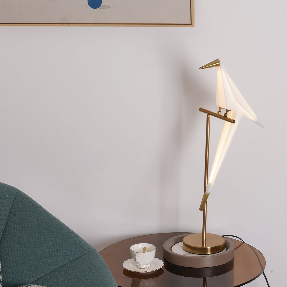 Perching Bird Table lamp