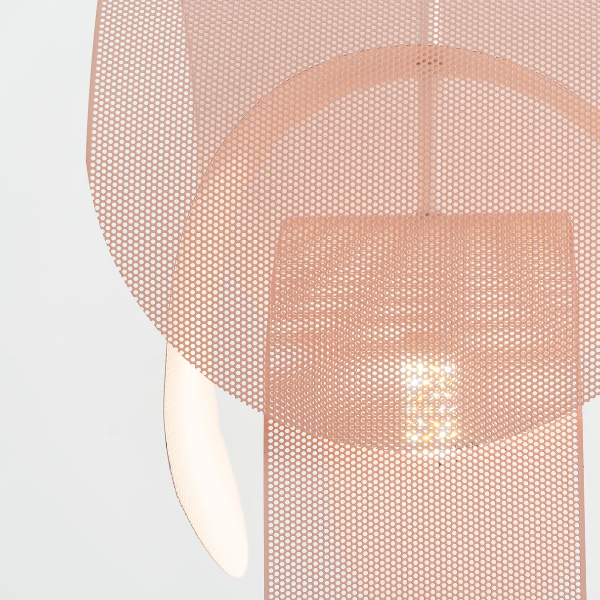 Perforated Metal Pendant Light
